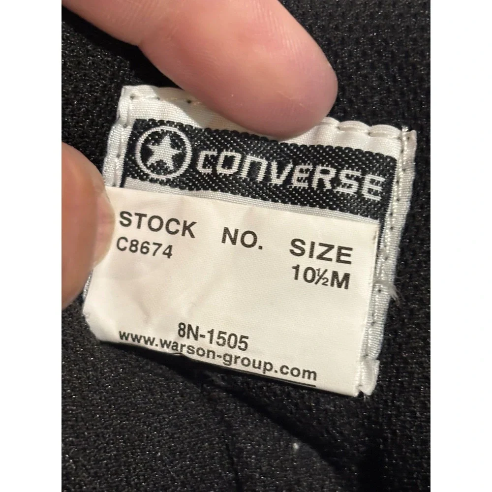 Converse Mens Rapid Response Tactical Boots Leather Safety Toe Black Sz 10.5 M